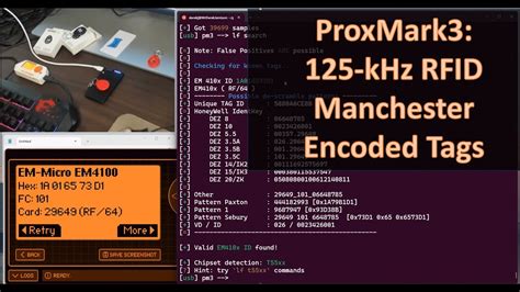 manchester encoded rfid tag|Flipper Zero/ProxMark3: LF RFID Introduction to Manchester .